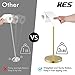 KES Gold Toilet Paper Holder Free Standing SUS 304 Stainless Steel Rustproof Pedestal Lavatory Tissue Roll Holder Floor Stand Modern Brushed Gold Finish, BPH283S1-BZ
