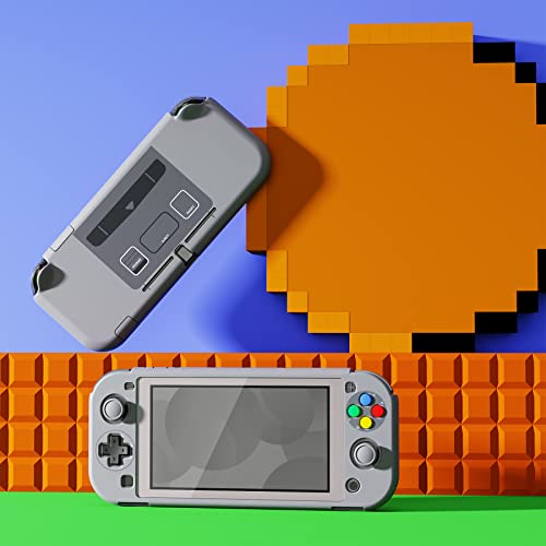 eXtremeRate PlayVital SFC SNES Capa protetora estilo clássico da UE para Nintendo Switch Lite, capa