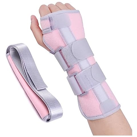 lefeke Carpal Tunnel Wrist Brace Night Support for Right Hand, Adjustable Hand Brace with Replaceable Splints and Sling, Carpal Tunnel Pain Relief Remedies for Tendonitis, Arthritis, Injuries, Women Cover