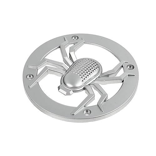 CAXUSD スピーカー用防塵カバー 蜘蛛網デザイン 簡単取り付けで実用的な