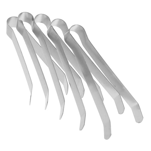 Sosoport 5Pcs Candle Extinguisher Metal Wick Clamp for Snuffing Premium Candle Fire Extinguishing Tool Accessory for Candle Lovers and Home