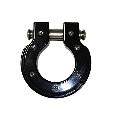 AMI 8804K Black Round D-Ring Billet Hook