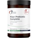 Designs for Health PaleoFiber - 12 Fiber Blend Powder Unflavored + Unsweetened with Psyllium Husk + Apple Pectin (300g, 60 Servings)