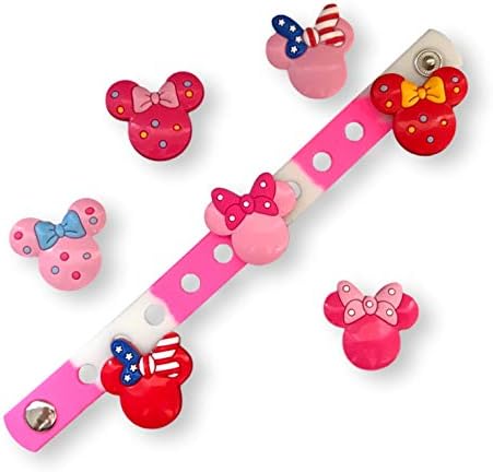 Nenis Shoe Charms for Shoes and Bracelets| Plug Charms Decoration Accessories for Shoes & Wristband Party Gifts (# 021 - 07 pcs)