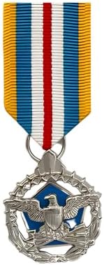 Defense Superior Service Medal Miniature Size Anodized Finish