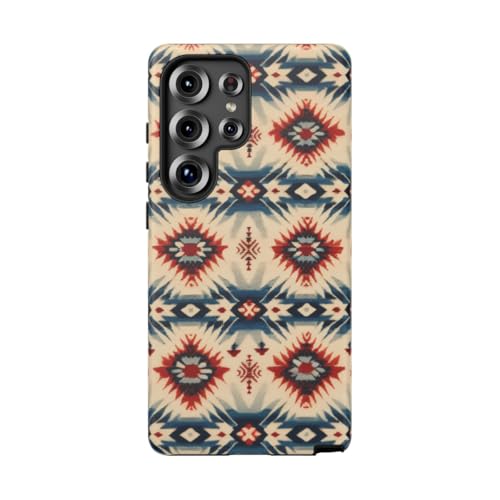 Coque Samsung S25 Ultra rigide mate au design géométrique haut de gamme