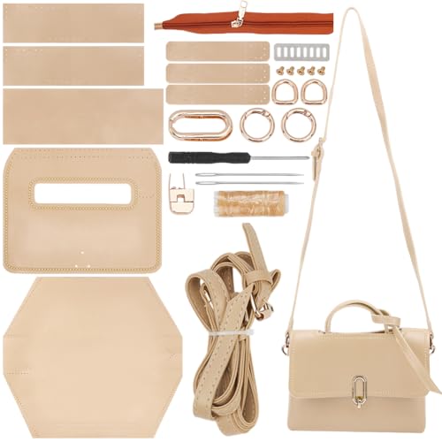 Sac à bandoulière en cuir à faire soi-même pour look d'été blé