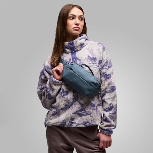 Columbia Helvetia II Printed Cropped 1/2 Snap, Lavender Pearl/Sunscape, XS – Ansicht 6