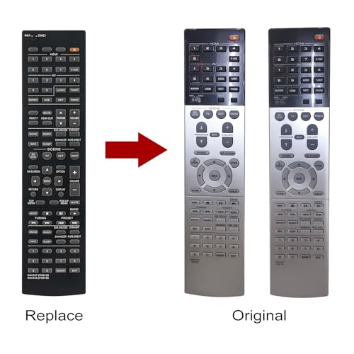 Mando receptor audio RAV537 ZP60120 compatible con Yamaha RX-A760 RX-V681 RX-V781 2