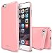 iPhone 6 Plus Case, Ringke [Slim] Lightweight Cover w/ Screen Protector [Snug-Fit] Side to Side Edge Coverage Superior Coating PC Hard Skin for Apple iPhone 6 Plus 5.5" (2014) - Pink