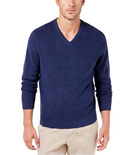Tommy Bahama Mens Las Palmas Reversible Pullover Sweater, Blue, XXX-Large