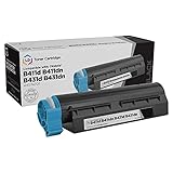 LD © Okidata Compatible 44574701 Black Laser Toner Cartridge for use in the MB461 MFP, MB471, MB471W, B411d, B411dn, B431d & B431dn Printers