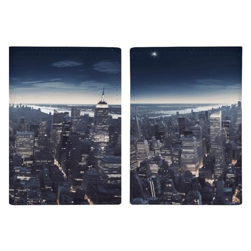 Étui de passeport New York compact pour voyager léger avec style en avion