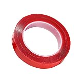 Esta cinta de montaje se puede aplicar a cualquier superficie limpia, especialmente adecuada para la decoración de cristal. El diseño de la parte trasera roja te ayuda a despegarlo fácilmente, conveniente para colocar la cinta adhesiva. Diseñado para adaptarse a una gran variedad de interiores y exteriores de vehículos.