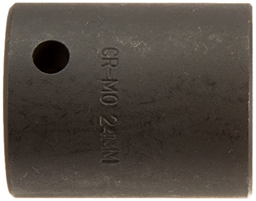 SUNEX Tools 224zm 1/2-Inch Drive 24-mm 12-Point Impact Socket, Black - Image 2