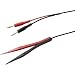 Produktbild Kabel-Größe [Stecker A Leiste 4 mm  Sonde] 1.20 m Schwarz/Rot SKS Hirschmann SMD TW 120 BAN