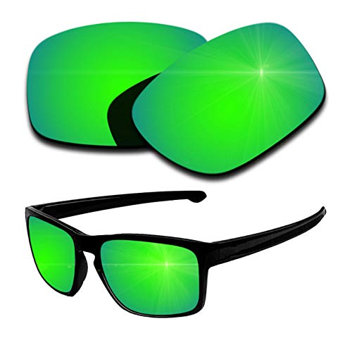 Lentilles de rechange polarisées pour Oakley Silver en polycarbonate haute définition durable