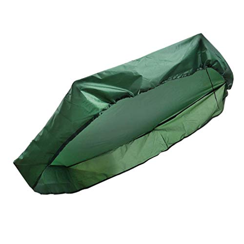 Yardwe Sandbox Cover Hexagonal Sand Pit Cover Waterproof Protection Tarpaulin Child Sandbox Canopy Sandpit Pool Cover for Patio 230x200cm Green