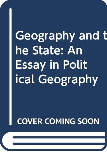 Buy Geography and the State: An Essay in Political Geography (Critical human geography) — BookShops.in