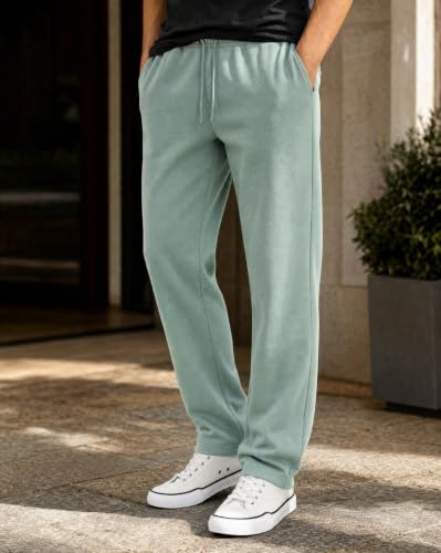 Image of Nobero Joggers for Men | Solid Trackpants for Men | Regular Fit | Elasticated Waist with Drawcord | Soft & Breathable Fabric | Casual Everyday Wear