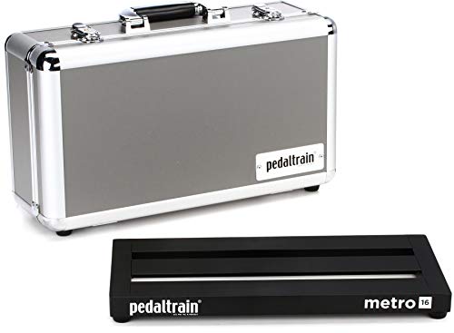 Pedaltrain Metro 16 16-inch x 8-inch Pedalboard with Hard Case by Pedaltrain - Used condition - US$116.99