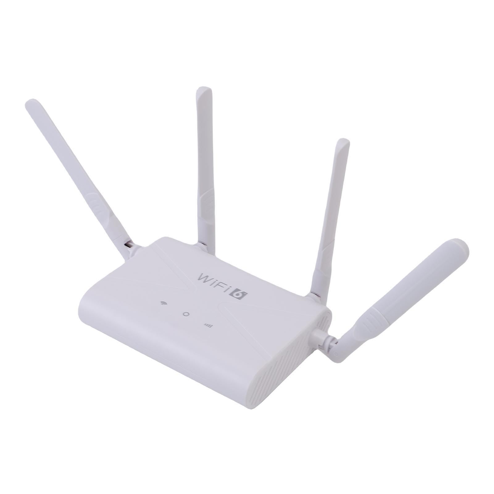 Pongnas Router LTE 4G z WiFi 6, 300Mbps CPE Hotspot, 4 Anteny, Karta SIM