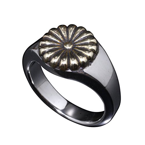 Amazon.co.jp: 龍頭: 菊紋印台リング