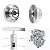 Muzata Cable Railing Protective Protector Plug Insert Sleeves Grommet T316 Stainless Steel for 1/8" Wire Rope Metal Posts, Deck, Balustrade, Marine Grade 40Pack CR72, Series CD1 CD2 CP1