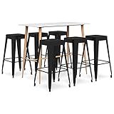 Photo Gallery ujchvhn set di mobili 7 pezzi bar set bianco e nero cucina & sala da pranzo mobili set Photo Gallery ujchvhn set di mobili 7 pezzi bar set bianco e nero cucina & sala da pranzo mobili set
