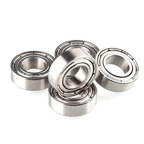 NOVOCE Rolamentos 10 peças 8 x 16 x 5 mm S688ZZ Rolamento de esferas de aço inoxidável para pequenos