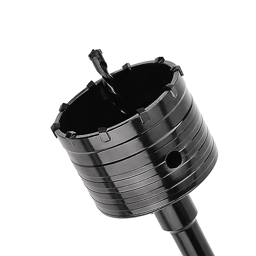 Scie cloche béton 70mm pour percer un mur épais sans bloquer l'outil