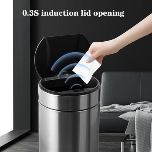 Poubelle automatique pour bureau et cuisine extérieure compacte