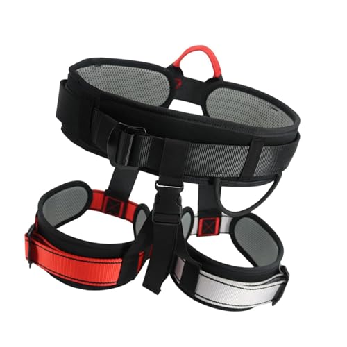 getuse Bungee-Fitnessgeschirr Verstellbarer Sicherheitsgurt für Tanz, Fitness, Workout, Klettern - Taillen-Hüftschutz mit Verbindungsringen