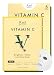 Rael Bamboo Face Sheet Mask - (Vitamin C, 5 Sheets) Vita Bright Real Natural Facial Mask With Vitamin C For Brightening by Rael