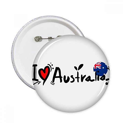 Badge bouton Australie à offrir en cadeau souvenir pour amateurs de voyage