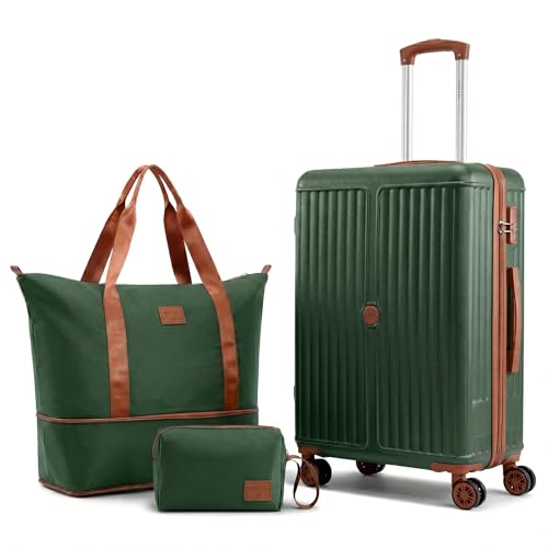 Sets 3 Piece Abs+pc Hardside, 4-year Warranty, Luggage Set W