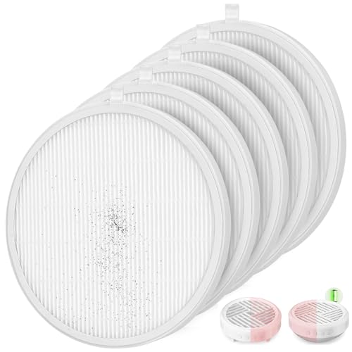 5 filtros de repuesto para colector de polvo de uñas miniatura 1
