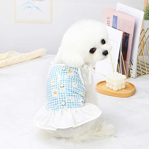 Clopon Dog Dress Luxury Pet Princess Dresses for Puppy Cat Dress Sweet Cute Doggie Apparel Skirt