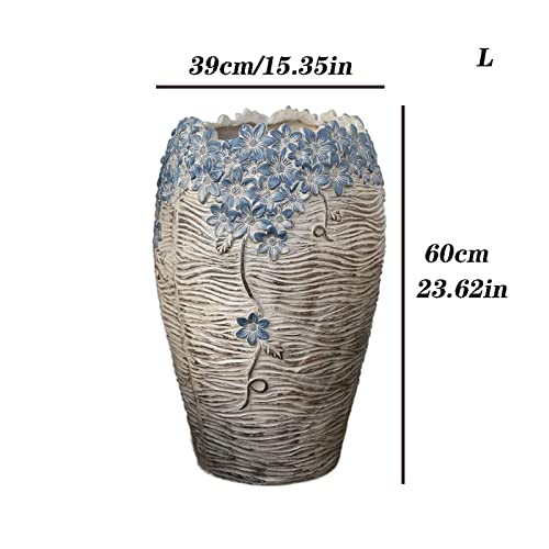 Pots de fleurs avec trous de drainage TUSUOD grand format pour balcon - 3
