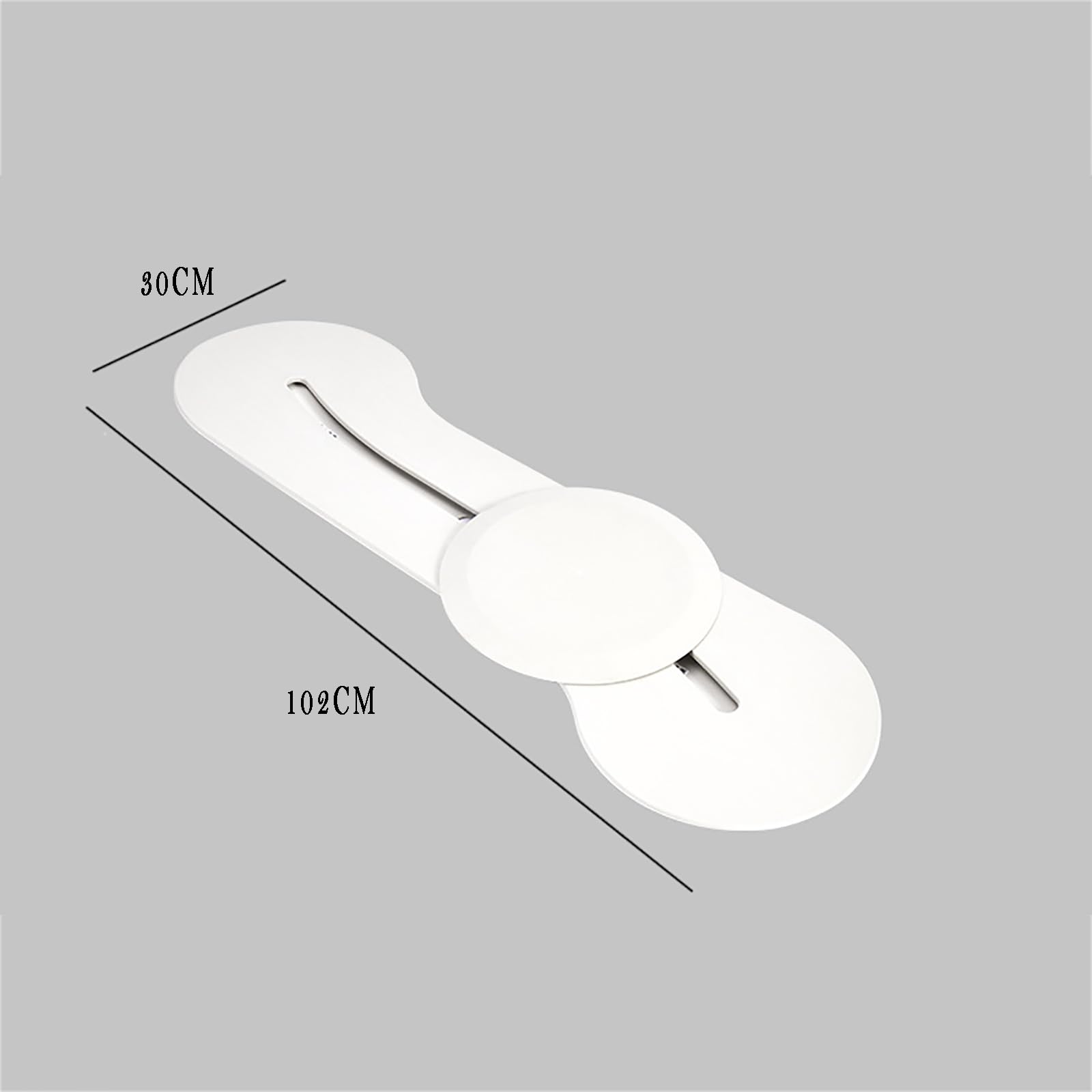 Tabla De Transferencia De Cama, Tabla De Transferencia De Riel Deslizante con Disco Giratorio De 360°, Conveniente para La Transferencia Segura De Pacientes Y Ancianos