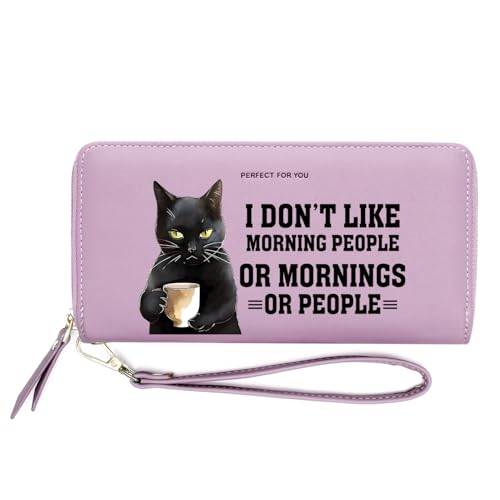 OIDERY Customized Cat Wallets for Women,Birthday Gift,Holiday Gift for Friend,Valentine's Day Gift for Wife,Mother,Daughter,Ladies