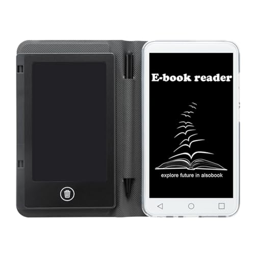 Lector de Libros Electrónicos de 2+16 GB, Lector de Libros con Pantalla Táctil LCD de 5 Pulgadas, para Android 5.1, Lector de Libros Eléctrico Portátil
