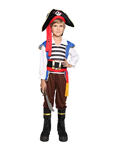 Disfraz de Pirata para Niños 7-9 Años miniatura 3