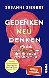 Susanne Siegert: Gedenken neu denken