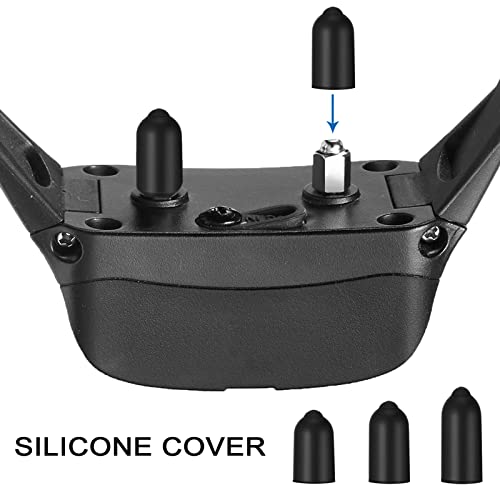 Jipimon Dog Shock Collar Rubber Tips 12 Pcs Training Collar Replacement Silicone Covers Fits Most Brands Of Shock Collar (13Mm) #TOP1
