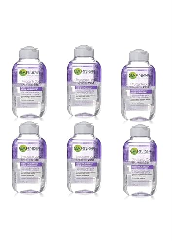 Démaquillant yeux sensible et soin cils Garnier Skin Naturals lot de 6