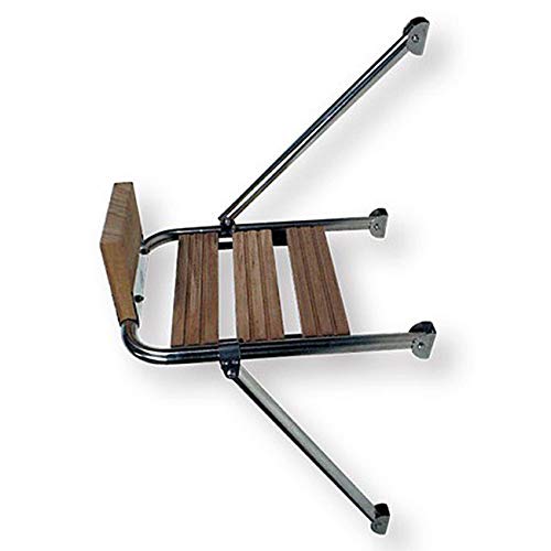 CEREDI Edelstahl Badeplattform 'Mini' mit Motorhalterung für kleine Boote Cover