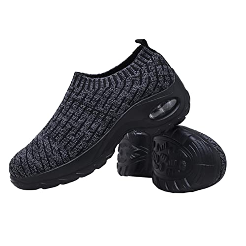 Chaussures de sport femme contre la fatigue des pieds, baskets légères et souples