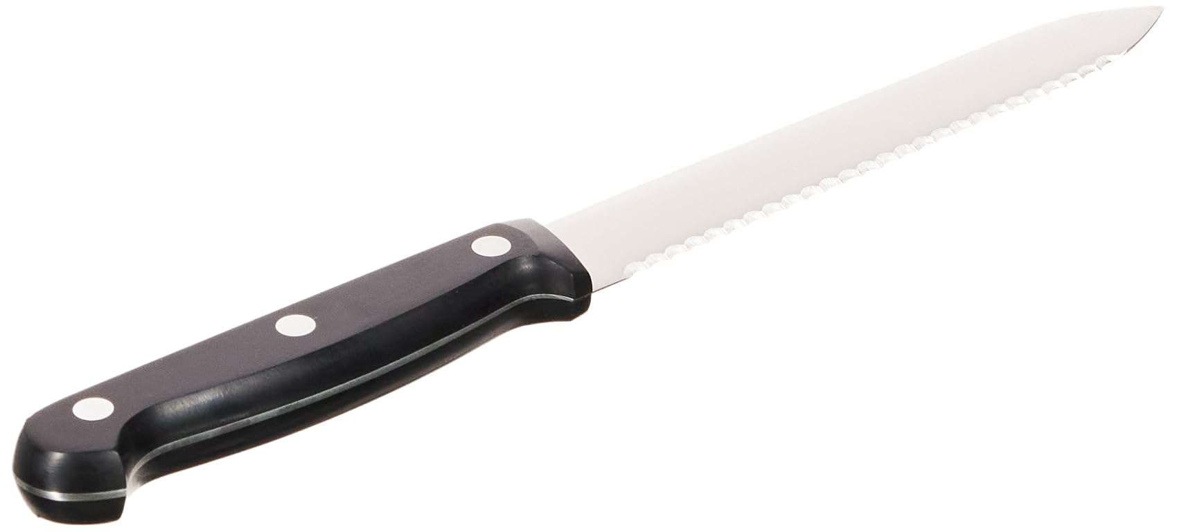 ZWILLING Twin Chef Universalmesser 13 cm Wellenschliff Rostfreier Spezialstahl Kunststoff-Griff Schwarz