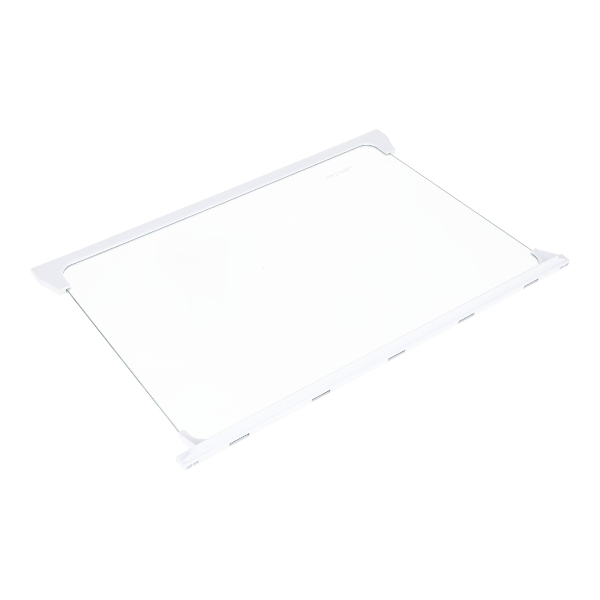 sparefixd Ripiano in vetro e bordi bianchi 451 x 302 mm per adattarsi a frigoriferi e freez Beko